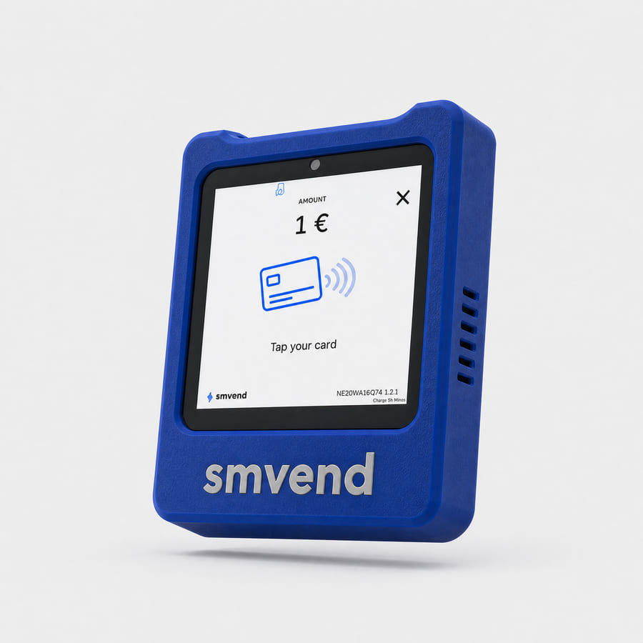 myPOS Flex en carcasa SmVend, Azul
